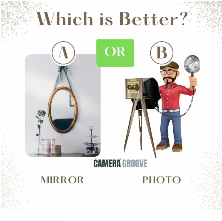 Mirror or camera